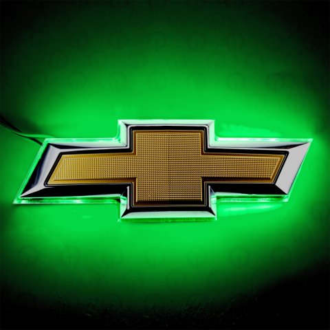 Oracle 14-15 Chevrolet Camaro Illuminated Bowtie - Green