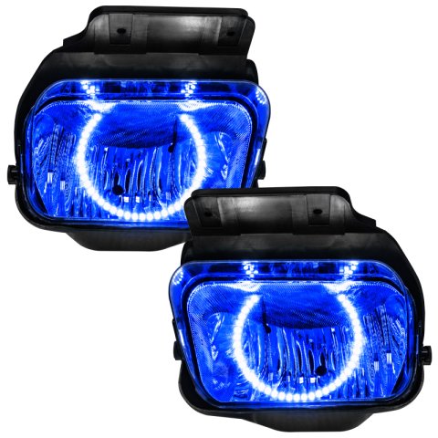 Oracle Lighting 03-06 Chevrolet Silverado Pre-Assembled LED Halo Fog Lights -Blue