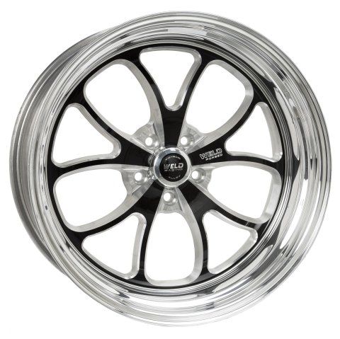 Weld Racing RT-S S76 Forged Aluminum Black Beadlock Wheels for Mickey Thompson Tires 15x10.33 Wheel, S76, Aluminum, Matte Black, 15 in. x 10.33 in, 5 x 4.50 in. Bolt Circle, 6.50 in. Back Space, Each