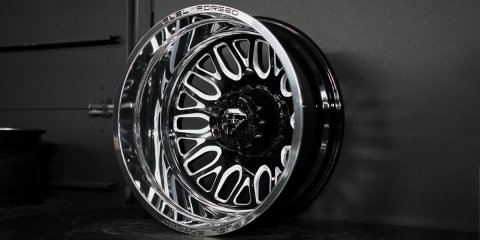Fuel Off-Road FF76D Gloss Black Dually Wheels with Milled Accents 26x8.25 Wheels, FF76D, 26 x 8.25, Aluminum, Polished, 10 x 285.75mm Bolt Pattern, -224mm Offset, -4.190 in. Backspace, Each