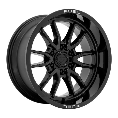 Fuel Off-Road Clash 6 D760 Gloss Black Wheels 20x9 20X9 8X170 G-BLK 01MM