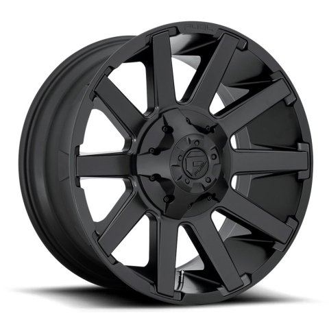 Fuel Off-Road Contra D437 Matte Black Wheels 20x9 MAVERICK 8x165.10 SATIN BLACK (1 mm)