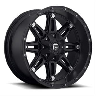 Fuel Off-Road Hostage D531 Series Matte Black Wheels 20x9 Wheel, Hostage, 20 x 9, Aluminum, Black, 6 x 120mm Bolt Pattern, +19mm Offset, 5.750 in. Backspace, Each
