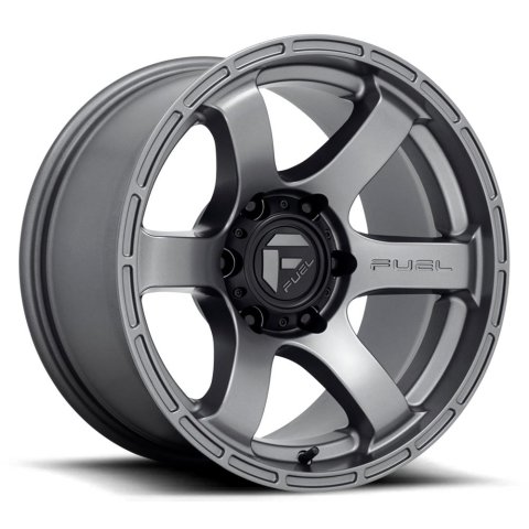 Fuel Off-Road Rush D767 Matte Gunmetal Wheels 17x9 RUSH 17X9 6X5.5 106.1 GD -12MM