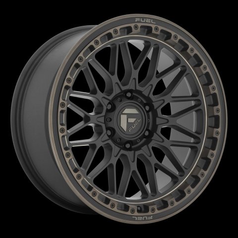 Fuel Off-Road Trigger D759 Matte Black Wheels with Double Dark Tint Accent 20x9 WHEEL, 20X9 6X4.5 MT-BLK-DDT 01MM