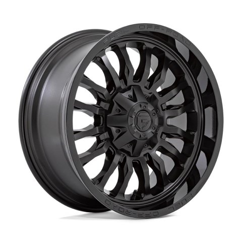 Fuel Off-Road ARC D796 Matte Black Wheels with Gloss Lip 20x9 20X9 5X5.5/150 BLK-OUT 01MM