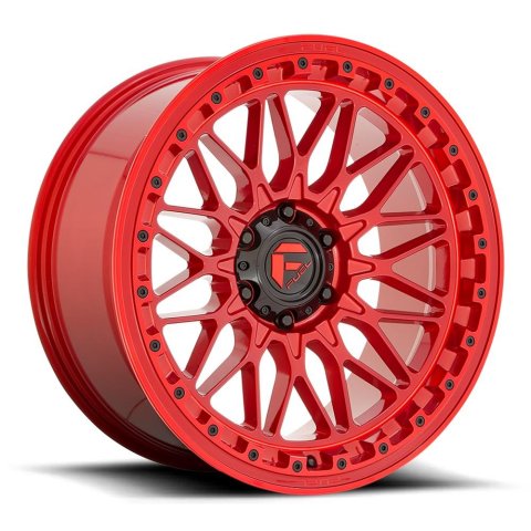 Fuel Off-Road Trigger D758 Candy Red Wheels 17x9 17X9 6X5.5 GL-RED -12MM