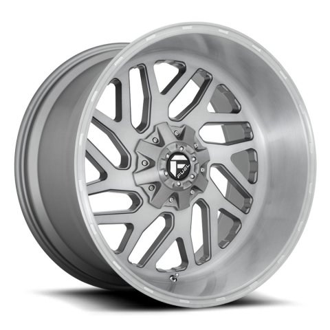 Fuel Off-Road Triton D715 Platinum Wheels 20x10 Wheels, D715, 20 x 10, Aluminum, Platinum, 8 x 170mm Bolt Pattern, -18mm Offset, 4.790 in. Backspace, Each