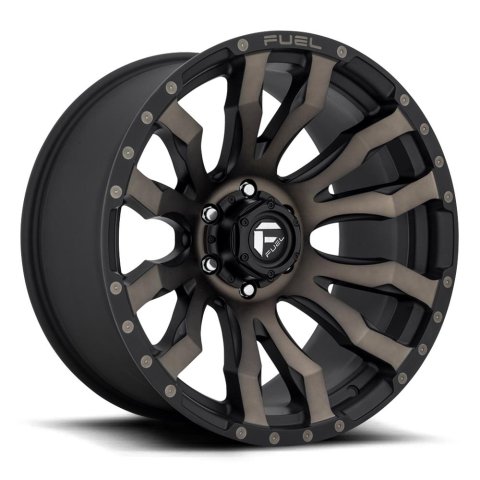Fuel Off-Road Blitz D674 Matte Black Wheels with Dark Tinted Machined Accents 20x9 Wheels, D674, 20 x 9, Aluminum, Black, Tint Accents, 6 x 135mm Bolt Pattern, +20mm Offset, 5.790 in. Backspace, Each