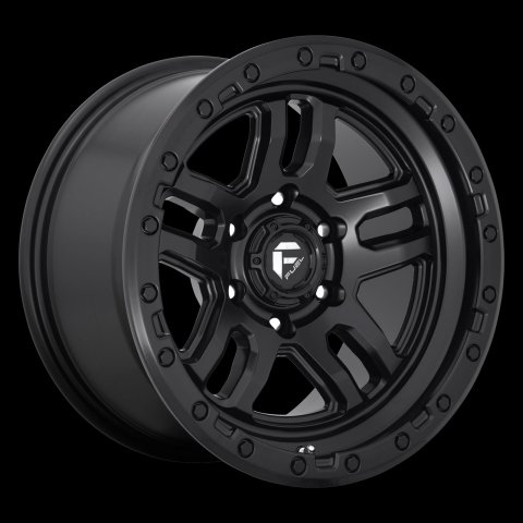 Fuel Off-Road Ammo D700 Matte Black Wheels 17x9 WHEEL, 17X9 6X4.5 MT-BLK 01MM
