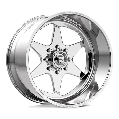 Fuel Off-Road Sift FF115 Polished Wheels 22x12 Wheels, FF115, 22 x 12, Aluminum, Finish, 8 x 165.1mm/6.5 in. Bolt Pattern, -40mm Offset, 4.93 in. Backspace, Right Side, Each