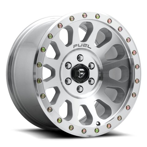 Fuel Off-Road Vector D647 Machined Wheels 20x10 Wheel, D647, 20 x 10, Aluminum, Machined, 5 x 127mm Bolt Pattern, -18mm Offset, 4.790 in. Backspace, Each