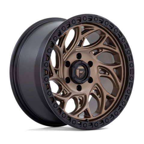 Fuel Off-Road Runner OR D841 Matte Bronze Wheels with Black Ring 17x9 17X9 6X5.5 BRNZ-BLK-RG 1MM