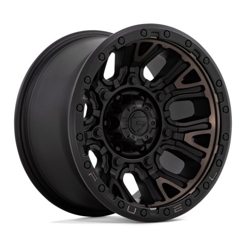 Fuel Off-Road Traction D824 Matte Black Wheels with Dark Tint Coat 20x10 20X10 6X5.5 M-BLK-DDT -18MM