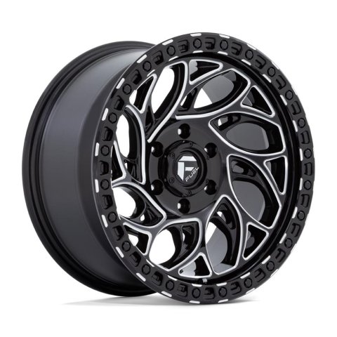 Fuel Off-Road Runner OR D840 Gloss Black Wheels with Milled Accents 20x9 20X9 5X5.0 G-BLK-MILL 1MM