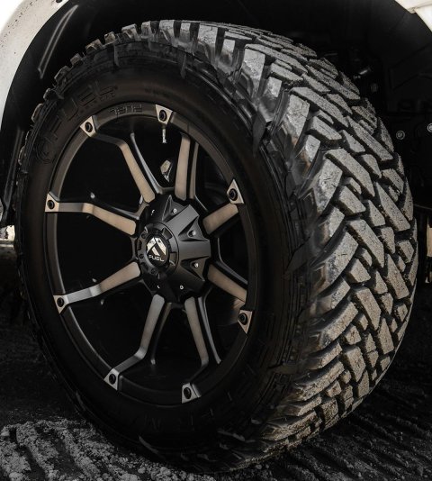 Fuel Off-Road Coupler D556 Matte Black Wheels with Machined DDT Face 18x9 Wheels, Coupler, 6x135 6x5.5 MBD4.50/-12 106.4, MBD-Matte BLK MACH