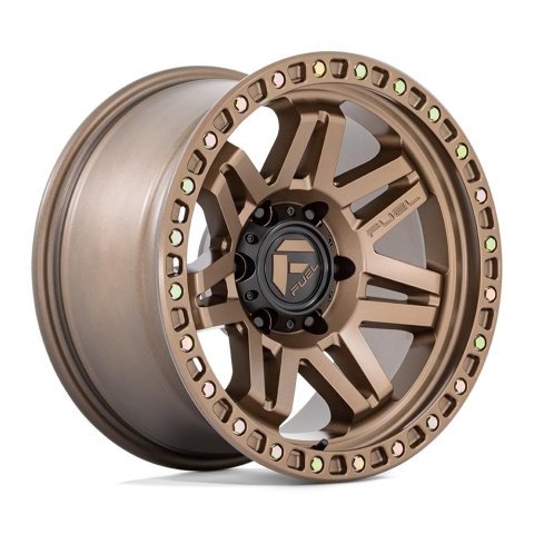 Fuel Off-Road Syndicate D811 Matte Bronze Wheels 17x9 Wheels, D811, Aluminum, Finish, 17 in. x 9 in., 6 x 139.70mm/5.5 in. Bolt Circle, 4.53 in. Backspace, Each