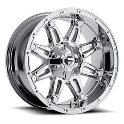 Fuel Off-Road Hostage D530 Series Chrome Wheels 17x9 Wheels, Chrome, 17 in. x 9.00 in., Aluminum, Chrome, 5 x 114.3mm/127mm Bolt Circle, 5.00 in. Backspacing, Each