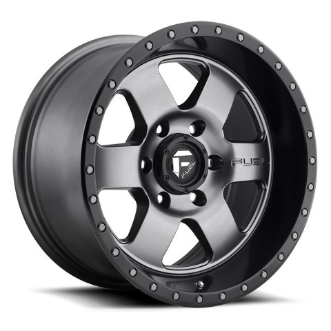 Fuel Off-Road Podium D619 Series Anthracite Gray Wheels with Black Lip 18x9 Wheels, Podium, 8x6.5 GD 5.00 01 125.2, GD -Matte GUN
