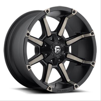 Fuel Off-Road Coupler D556 Matte Black Wheels with Machined DDT Face 17x9 Wheel, D556, Aluminum, Black, 17 x 9.0 in., 5 x 5.00/5.50 in. Bolt Circle, 4.500 in. Backspace, Each