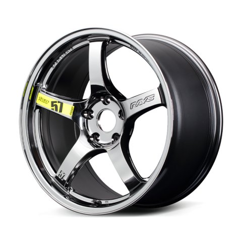 Gram Lights 57CR Limited 17x7.0 +38 5x114.3 Rays Black Metal Coat