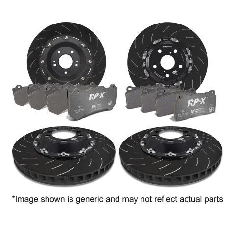 EBC Stage 30 Kits RP-X Brake Pads and SG2 Rotors for 2012-2021 GT-R - S30KF1015 Disk Kit, DP81983RPX+SG2F002