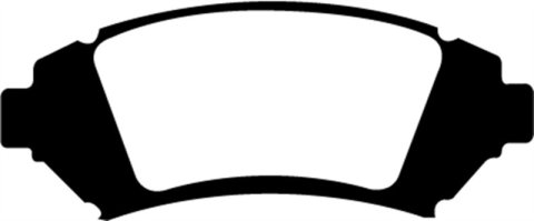 EBC Yellowstuff Brake Pads DP41728R Pads, Yellowstuff, Aramid Fiber, Front, Buick, Cadillac, Chevy, Oldsmobile, Pontiac, Set