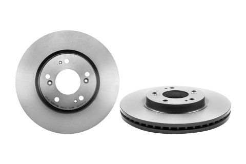 Brembo Premium UV Coated Brake Rotors 09.B459.11 Rotor, Brembo, Vented, Solid Surface, 11.58 in. Diameter, Iron, UV-Coated, Mitsubishi, Each