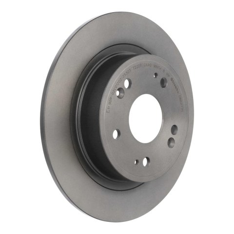 Brembo Premium UV Coated Brake Rotors 08.B271.11 Rotor, Brembo, Solid, Solid Surface, 11.1 in. Diameter, Iron, UV-Coated, For use on Acura®, Each