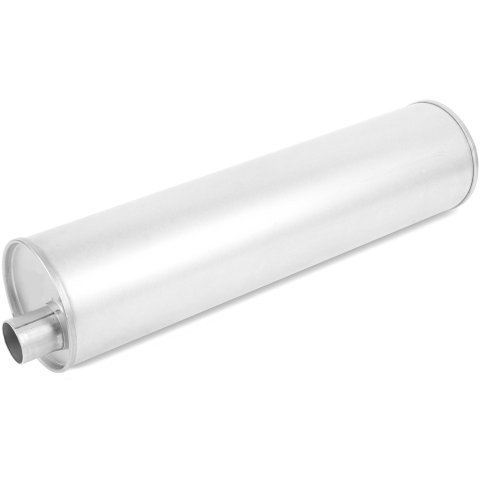 MagnaFlow Universal Steel 2.25 Inch Muffler 200-5741 Muffler, Universal, in. Offset Inlet/Outlet, Round, Steel, Aluminized, Each