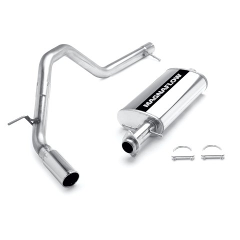 MagnaFlow Street Series Performance Exhaust Systems 15755 System, Cat-Back, Stainless Steel, Polished Strainless Tip, Ford, 4.6, 5.4L, Kit
