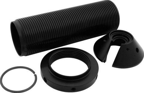Allstar Performance Coilover Sleeves ALL64149 Sleeves, Aluminum, Black Anodized, 7 in. Length, Penske Shocks, Each