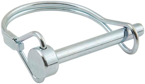 Allstar Performance Lock Pins ALL18452 Pin, 0.250 in. Size, Steel, Natural, 2.000 in. Length, Each