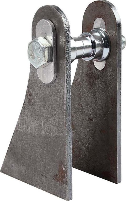 Allstar Performance Slotted Upper Control Arm Brackets ALL60077 Arms, Bracket, Steel, Natural, Weld-On, Upper, Kit