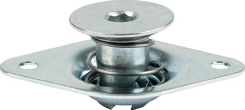 Allstar Performance Flush Head Self-Ejecting Button Fasteners ALL19136 Quick Fasteners, Button, Complete, Hex, Steel, Natural, 7/16 in. Shank Diameter, 0.500 in. Shank Length, Set of 10