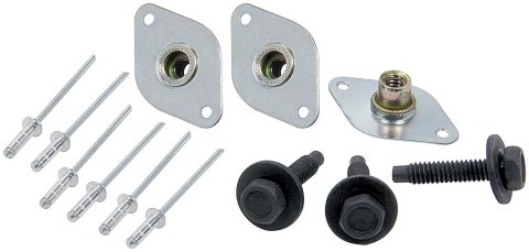Allstar Performance Wheel Cover Conversion Kits ALL44225 Kit, Cover, Fits 1 in Quick Turn Springs, One Kit Per Wheel, Kit