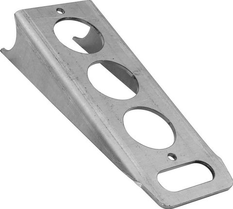 Allstar Performance Steering Column Brackets ALL52124 Mount, Steel, Bare, 8.000 in. Length, 3.187 in. Width, Each