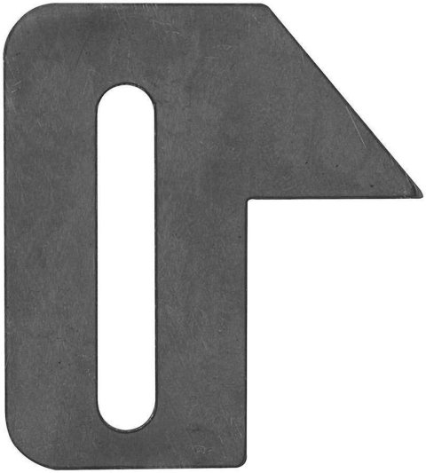 Allstar Performance Trailing Arm Brackets ALL60043 Bracket, Steel, Natural, 5/8 in. Slot, Each
