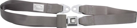 Allstar Performance Seat Belts ALL98111 Belt, Lap Belt Type, Gray, Non-retractable, Each