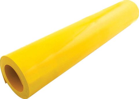Allstar Performance Rolled Plastic ALL22427 Plastic, Yellow, .070 in. Thickness, 24 in. Width, 50 ft. Length, Each
