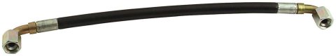 Allstar Performance Sprint Power Steering Supply Lines ALL48260 Hoses and Lines, Lines, High-pressure, Rubber, Black, -6 AN Hose Size, 13.5 in. Length, Each