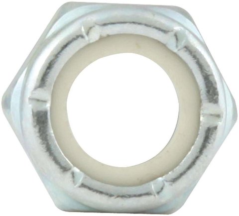Allstar Performance Nylon Locking Hex Nuts ALL16071-10 Nuts, 5/16-24 in Threads,Thin with Insert, Set of 10