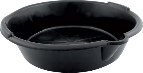 Allstar Performance Plastic Drain Pans ALL40112 Pan, Plastic, Black, 7.00 qt. Capacity, 13.50 in. Diameter, 4.00 in. Height, Each