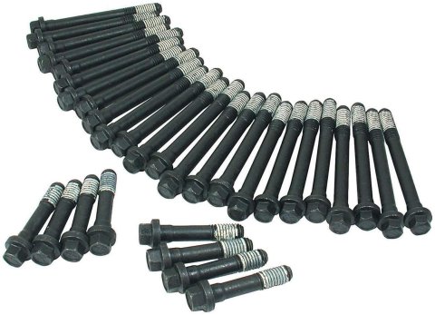 Allstar Performance Chevy Cylinder Head Bolts ALL87002 Bolts, Chromoly, Hex Head, Chevy, Big Block, Kit