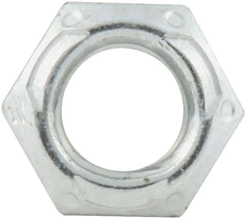 Allstar Performance Mechanical Locking Hex Nuts ALL16032-10 Nuts, Hex, Self-locking, Steel, Zinc Plated, 3/8-16 in. Coarse Thread, Set of 10
