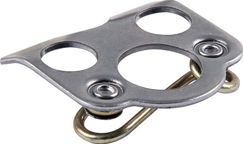 Allstar Performance Quick-Turn Fastener Mounting Brackets ALL19367 Quick Fasteners, Brackets, Weld Plate, Steel, Set of 50