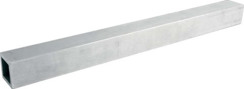 Allstar Performance Tubing ALL22257-4 Tubing, Aluminum, Natural, 1 in. Square, 4 ft. Length, .125 wall thickness,6063-T5, Each