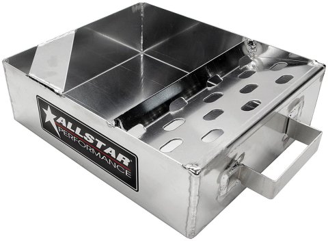 Allstar Performance Aluminum Quick-Change Drain Pans ALL14166 Pan, Quick Change, Aluminum, Natural, 4 qt. Capacity, 12.00 in. Length, 10.25 in. Width, 3.75 in. Height