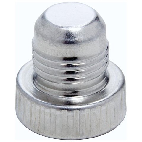 Allstar Performance AN Plug Fittings ALL50833 Plugs, Aluminum, Natural, -6 Male, Set of 20