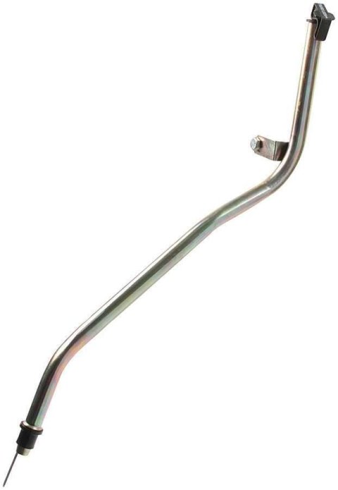 Allstar Performance Locking Transmission Dipsticks ALL69113 Dipstick, Locking, Steel, Gold Iridited, Bellhousing Mount, Buick, Oldsmobile, Pontiac, TH400